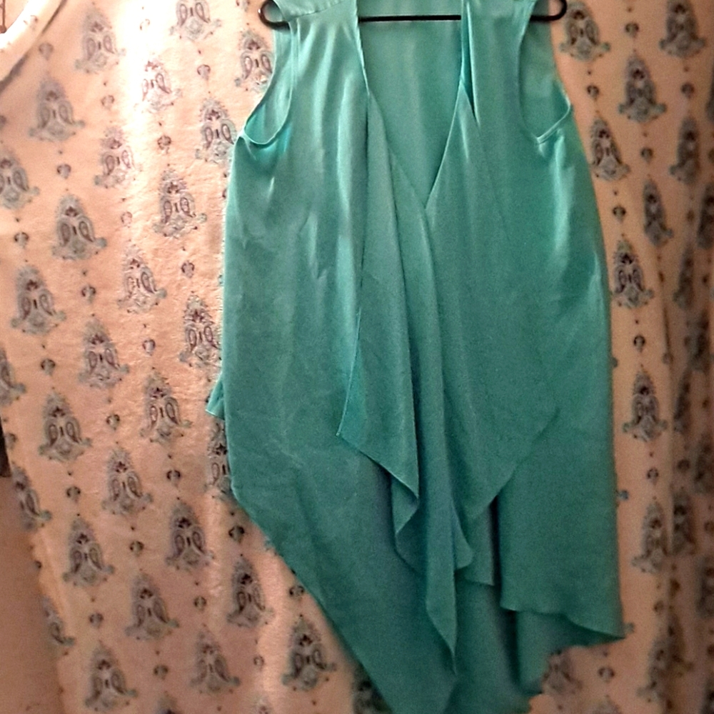 Asymmetrical Sleeveless tunic